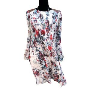 Chic Multicolor Floral Dress